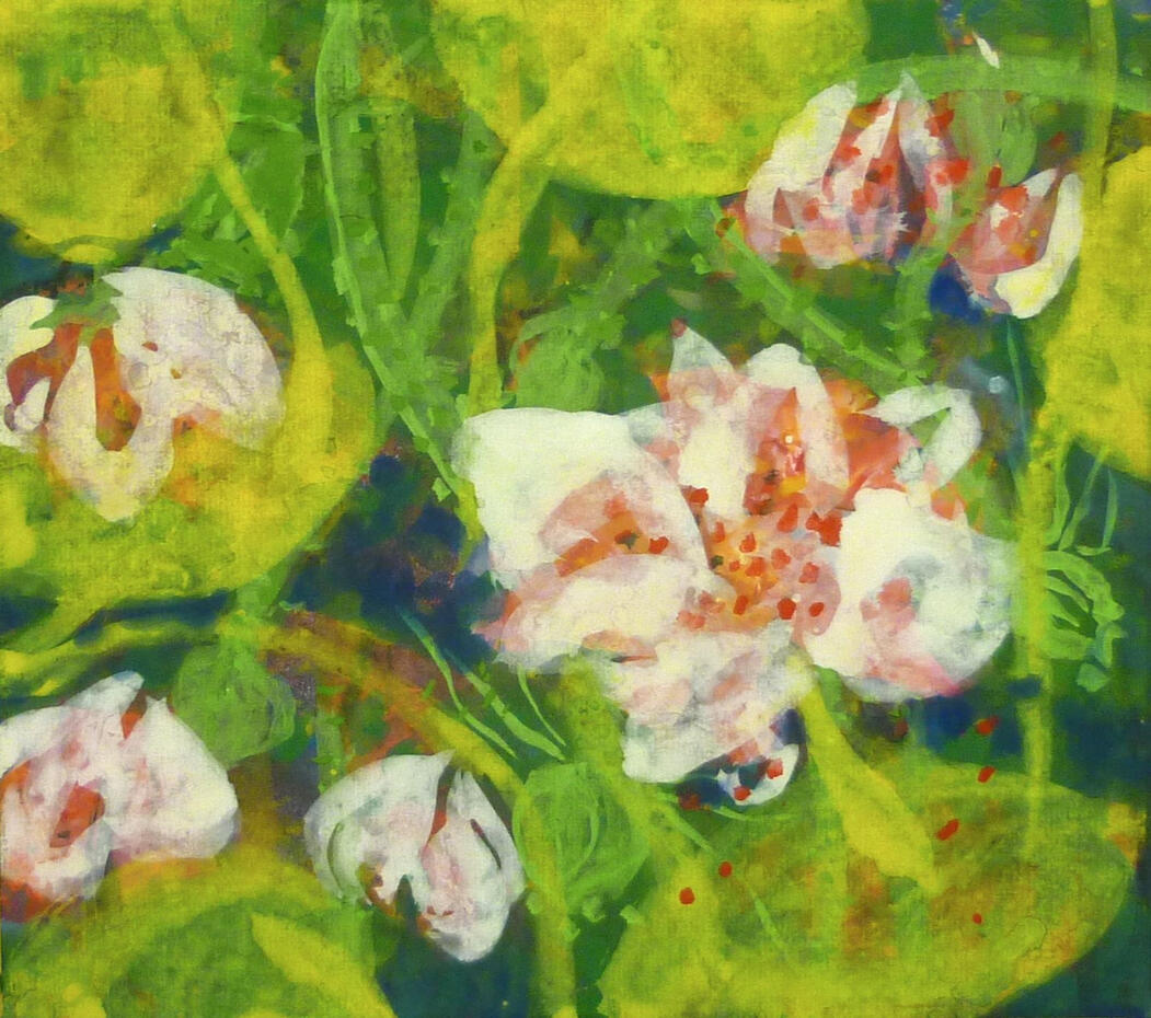 SOLD © 2017 Tusche & Gouache auf Reispapier 24x27cm