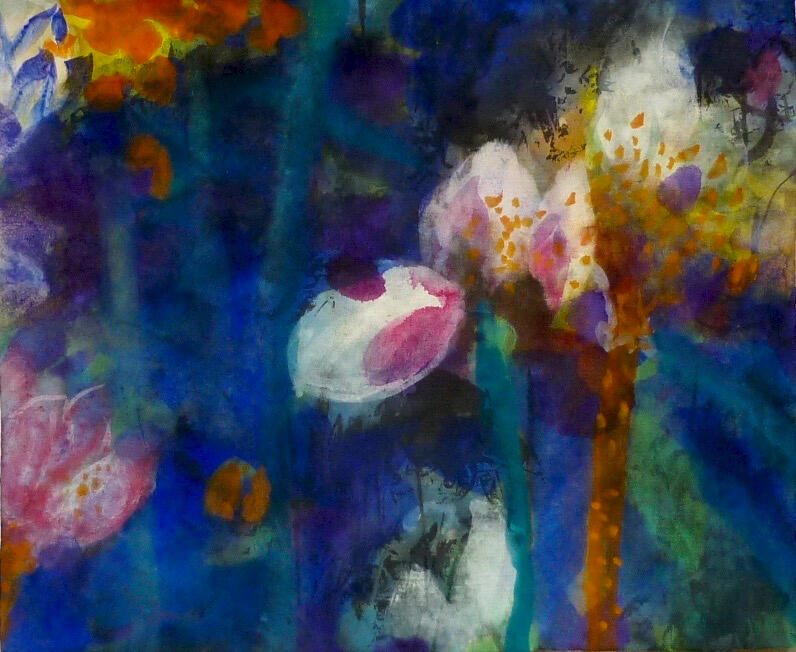 © 2019 Tusche & Gouache auf Reispapier 15x19cm